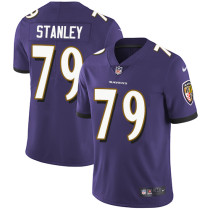 NFL Baltimore Ravens #79 Stanley Purple Vapor Limited Jersey