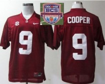 2013 BCS National Championship Alabama Crimson Tide 9 Amari Cooper College Football Jersey