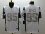 Nike New England Patriots #95 Jones Platinum Limited Jersey