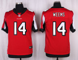 Nike Atlanta Falcons #14 Weems Red Elite Jersey