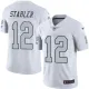NFL Oakland Raiders #12 Stabler White Color Rush Jersey