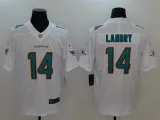 Mens NFL Miami Dolphins #14 Landry White Legand Limited Jersey