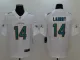 Mens NFL Miami Dolphins #14 Landry White Legand Limited Jersey