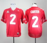 Nike Ohio State Buckeyes Cris Carter 2 Red College Football Throwback Jersey