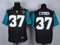 Nike Jacksonville Jaguars #37 Cyprien III Black Elite Jersey