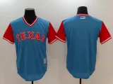 MLB Texas Rangers Blank All Rise Blue Pullover New Jersey