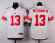 Nike New York Giants #13 Beckham JR White Elite Jersey