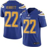 NFL San Diego Chargers #22 Verrett Color Rush Limited Jersey