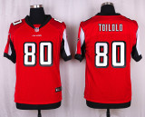Nike Atlanta Falcons #80 Toilolo Red Elite Jersey