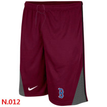 Nike Boston Red Sox Performance Training Shorts Red