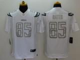 Nike San Diego Chargers #85 Gates Platinum Limited Jersey