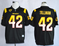 Arizona State Sun Devils #42 Pat Tillman Black Jersey