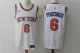 Nike NBA New York Knicks #6 Porzingis White Jersey
