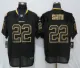 New Nike Minnesota Vikings 22 Smith Lights Out Black Elite Jerseys