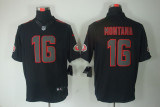 Black Montana 49ers Impact Limited #16 Jersey