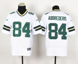 Nike Green Bay packers #84 Abbrederis White  Elite Jersey