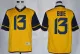 NCAA West Virginia Mountaineer #13 Andrew Buie Gold Color Jersey
