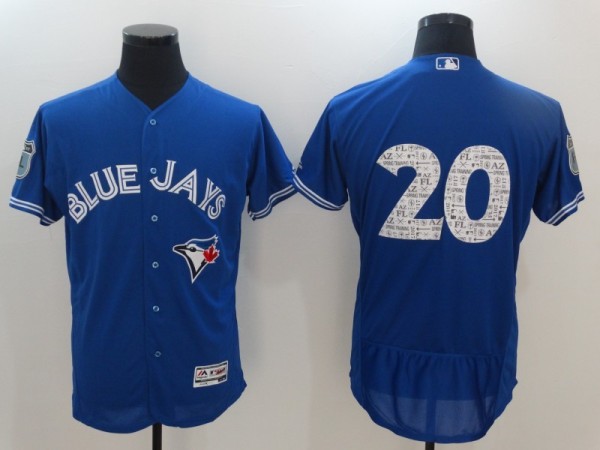 MLB Toronto Blue Jays #20 Spring Trainging Jersey