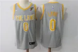 Nike NBA Cleveland Cavaliers #0 Love Grey New Jersey