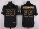 Mens Atlanta Falcons #93 Goodman Pro Line Black Gold Collection Jersey