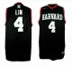 NCAA Harvard University #4 Jeremy Lin Black Jerseys