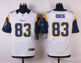 Nike St.Louis Rams #83 Quick White Elite Jersey