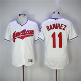 MLB Cleveland Indians #11 Ramirez White Elite Jersey