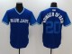 MLB Toronto Blue Jays #20 Bringer Of Rain Blue Pullover Jersey