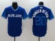 MLB Toronto Blue Jays #20 Bringer Of Rain Blue Pullover Jersey