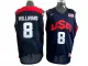 Williams Jersey: #8 2012 NBA Team USA Jersey in Blue
