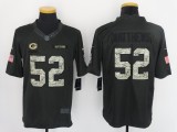 NFL Green Bay Packers #52 Matthews Salute to Service Women Jersey