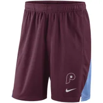 Mens Philadelphia Phillies Nike Maroon Franchise Performance Shorts
