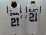 NFL Dallas Cowboys #21 Elliott White Color Rush Tank Top