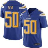 NFL San Diego Chargers #50 Teo Color Rush Limited Jersey