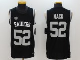 NFL Oakland Raiders #52 Mack Black Color Rush Tank Top