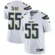NFL San Diego Chargers #55 Seau White Vapor Limited Jersey