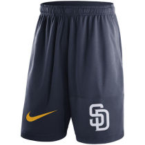 Mens San Diego Padres Nike Navy Dry Fly Shorts