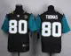 Nike Jacksonville Jaguars #80 Thomas Black Elite Jersey