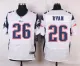 Nike New England Patriots #26 Ryan Elite White Jersey