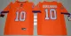 NCAA Clemson Tigers #10 Ben Boulware College Football Limited Orange Jersey