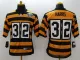 NFL Pittsburgh Steelers #32 Harris Throwback Yellow Black Jersey with 80th Patch