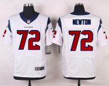 Nike Houston Texans #72 Newton White Elite Jersey