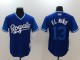 MLB Kansas City Royals #13 El Nino Blue Pullover Nickname Jersey
