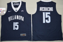 Villanova Wildcats Ryan Arcidiacono 15 College Basketball Jersey - Navy