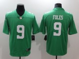 NFL Philadelphia Eagles #9 Foles L.Green Vapor Limited Jersey