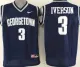 NCAA Georgetown Hoyas #3 Iverson D.Blue Jersey