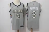 Nike NBA Cleveland Cavaliers #3 Thomas Grey New Jersey