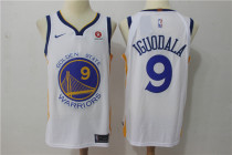 Nike NBA Golden State Warriors #9 Iguodala White Jersey