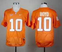 NCAA Nike Clemson Tigers #10 Tajh Boyd Orange Jersey