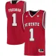 NCAA NC State Wolfpack #1 Freeman College Basketball Red Jersey